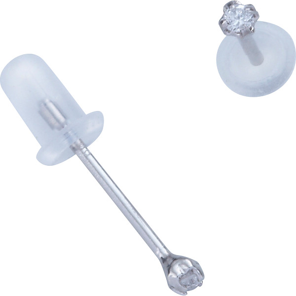 プラチナダイヤモンドピアス