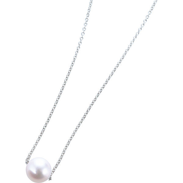 あこや本真珠一珠ペンダントシルバー