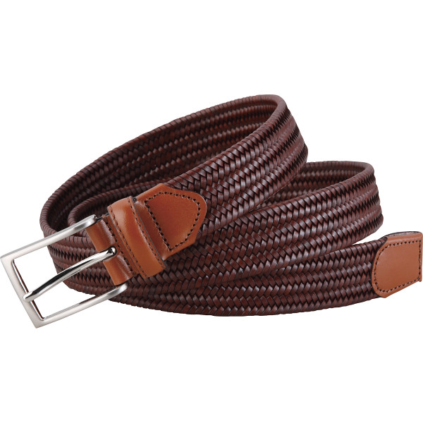 マニファチューラ・デイ・ドモドッソラ メッシュベルトブラウン