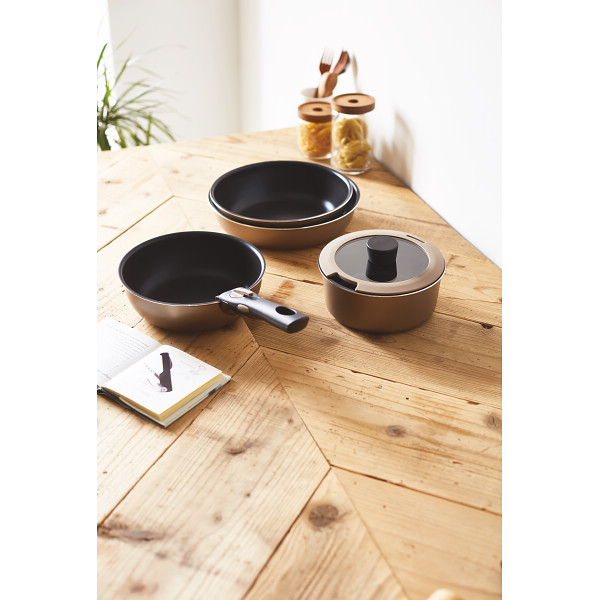 ブラナーノⅡ 着脱ハンドル鍋４点セット