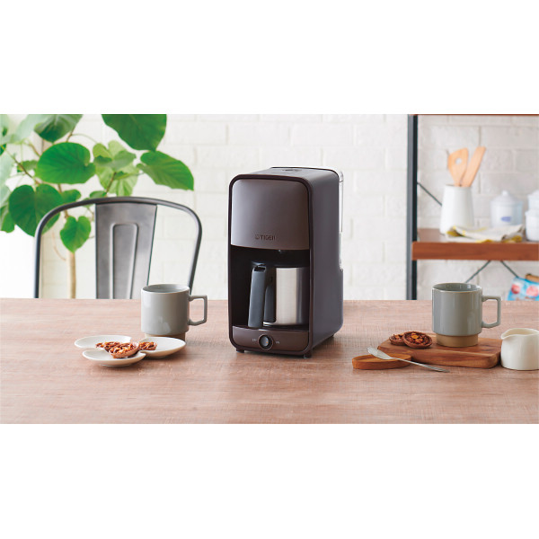 タイガー コーヒーメーカー（６杯用）ダークブラウン