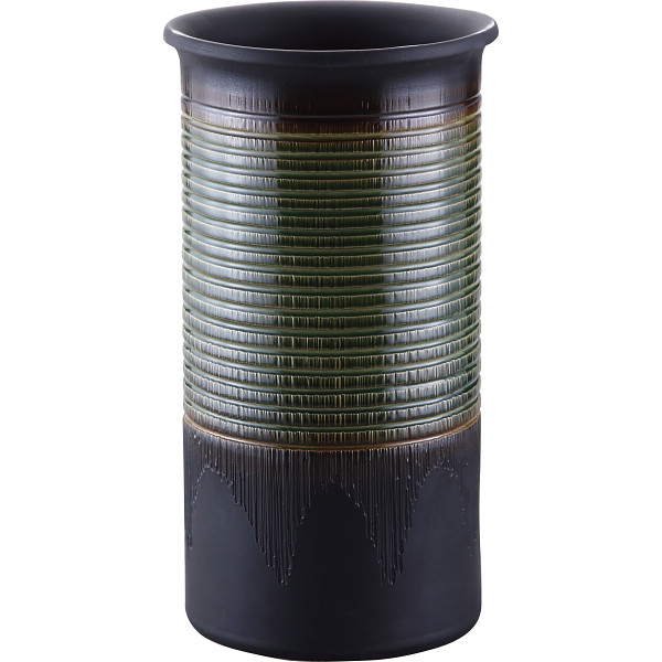 信楽焼 織部傘立