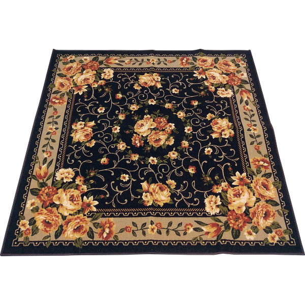 はっ水加工ラグブラウン