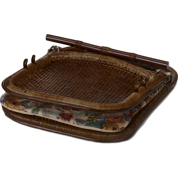 籐折りたたみ式座椅子