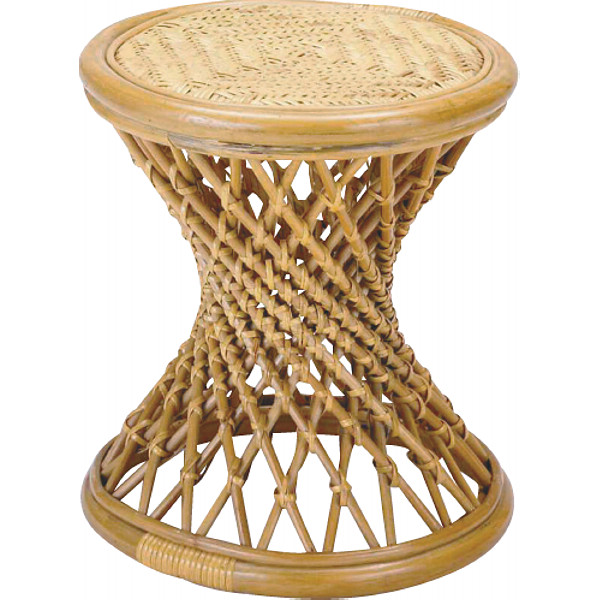 籐スツール