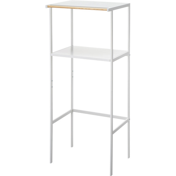 ゴミ箱上ラックホワイト