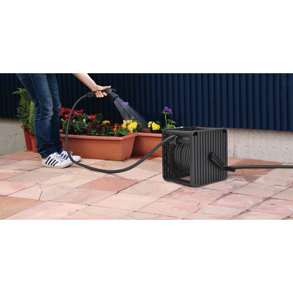 ガイド付きホースリール蛇口コネクターセット