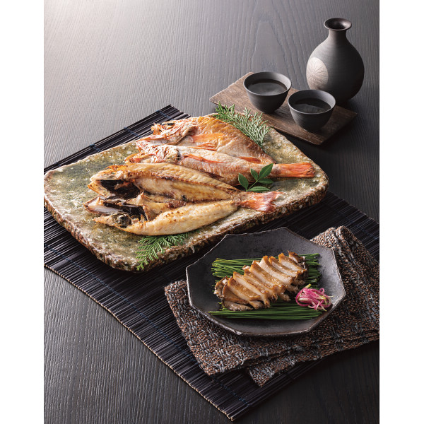 あわび＆のどぐろの干物