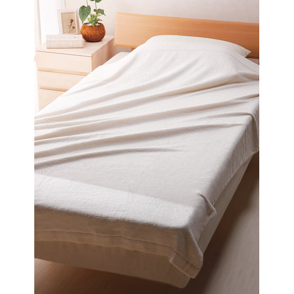 ＰＰＱ オーガニックコットンタオルケット２枚セット