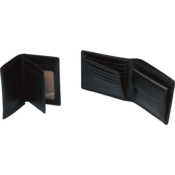 良品工房 日本製牛革財布＆名刺入れセット