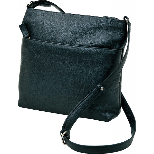 良品工房 日本製牛革ショルダーバッグブラック