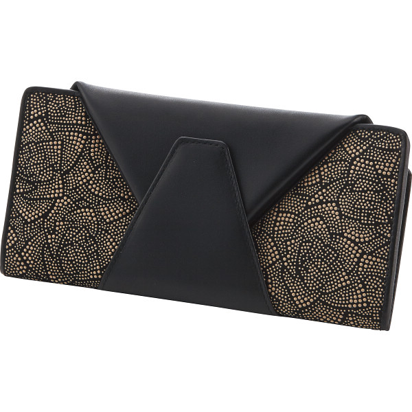 印伝 ジャバラ式財布