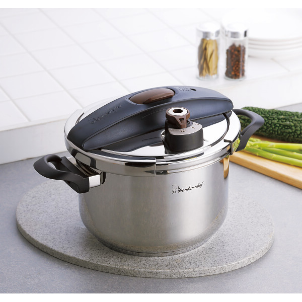 ワンダーシェフ フルーム 両手圧力鍋（２２ｃｍ・５．５Ｌ）