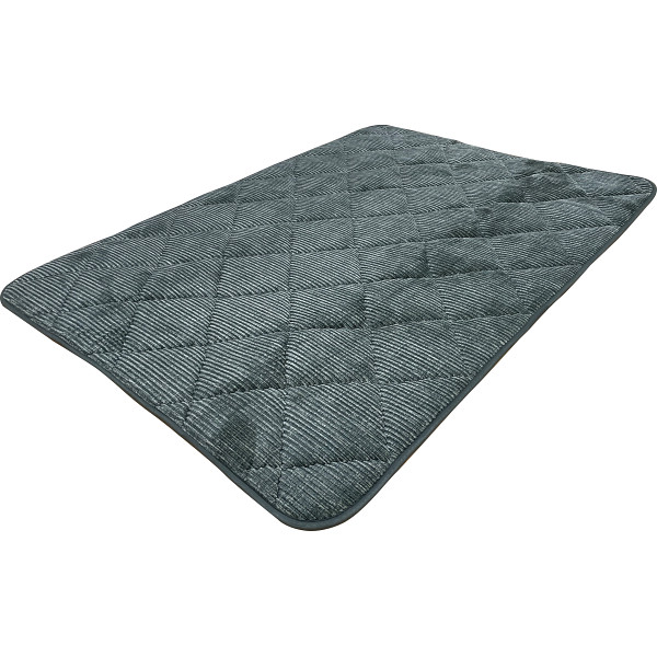 究極のへたりにくい中材を使ったボリュームラググリーン