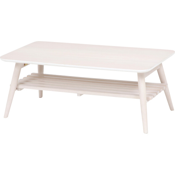 折れ脚テーブルホワイトウォッシュ