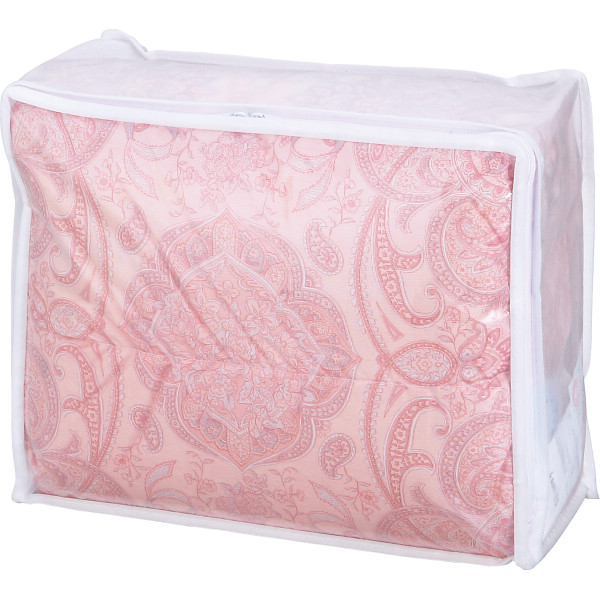 羽毛肌掛けふとん（ダウン７０％）ピンク