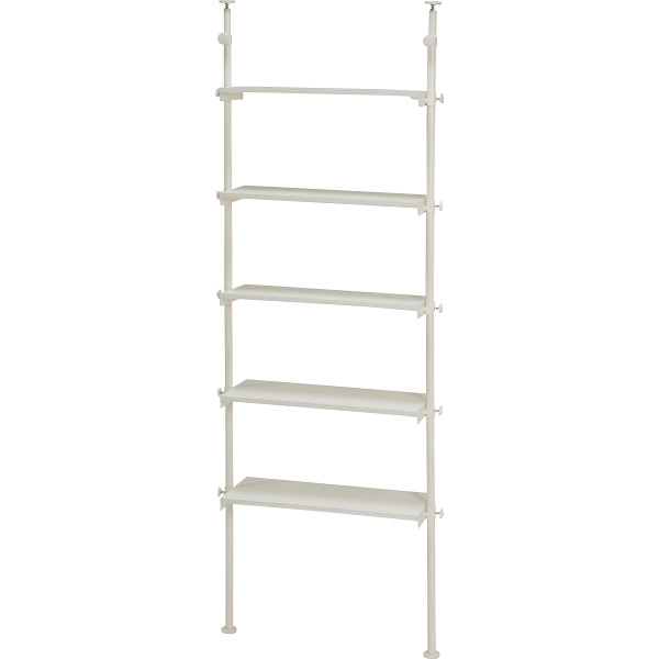 突っ張りオープンラックホワイト