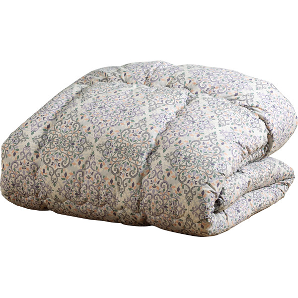 ウール１００％掛けふとんカーキ系