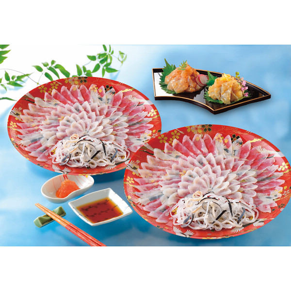 とらふく刺身・とらふく塩辛セット