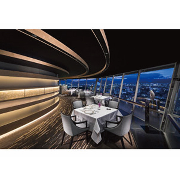 リーガロイヤルホテル京都　フレンチダイニング　トップ　オブ　キョウト　ランチコース　２名様