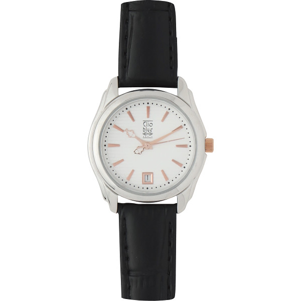 クリオブルー　レディースリストウォッチブラック