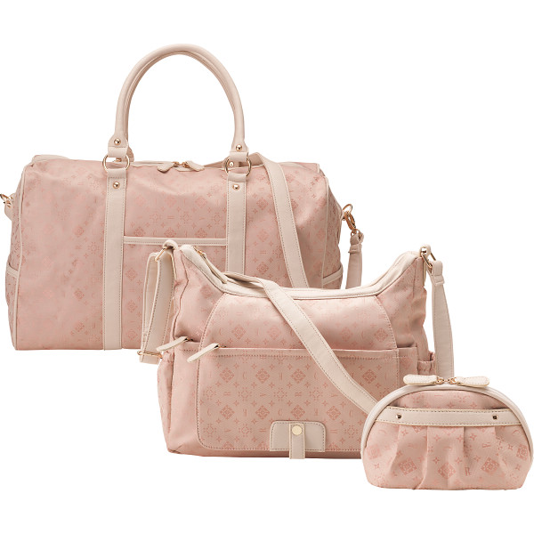 クレアトラベラー トラベル３点セットピンク