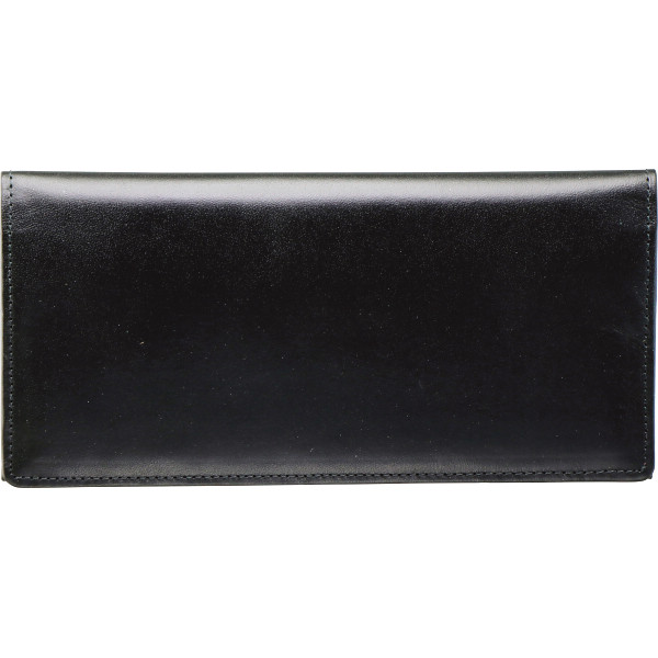 手塗りオイルレザー ササマチ長財布ブラック