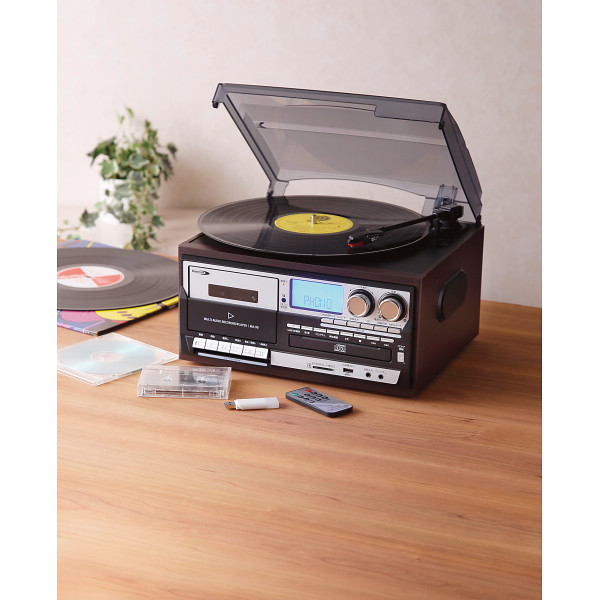 多機能レコードプレーヤー