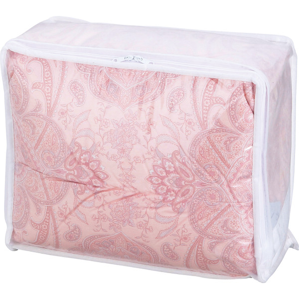 羽毛合掛けふとん（ダウン７０％）ピンク