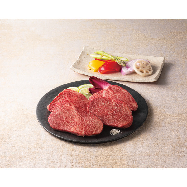 仙台牛　ヒレステーキ４枚（計５００ｇ）