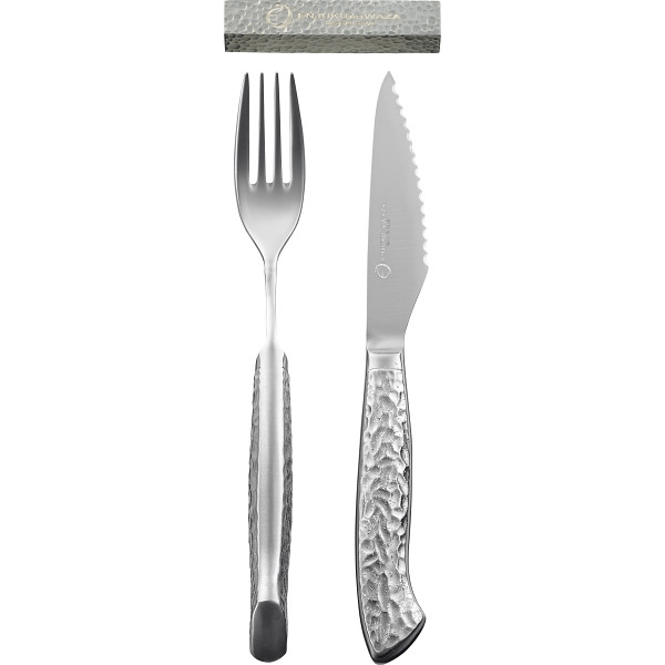 燕熟の技 ステーキナイフ＆フォークセット