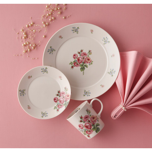 ローラアシュレイ バンチェッドロージズ ２６ピースセット