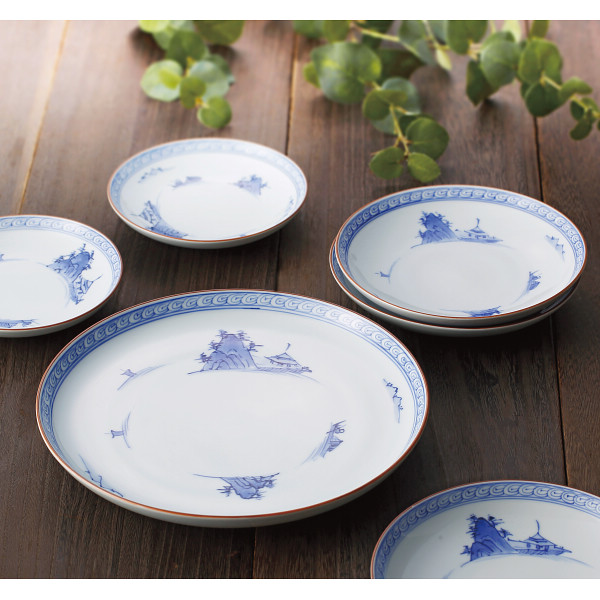 波佐見焼 京山水絵 和合揃