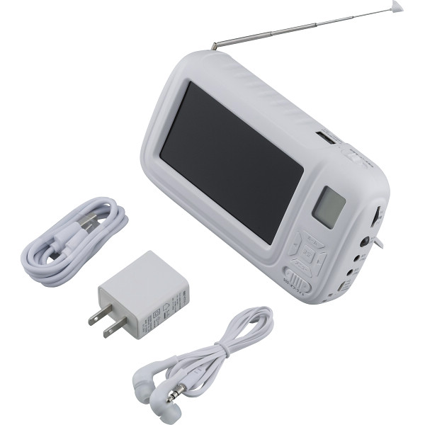 大画面ポータブルＴＶ＆ラジオ