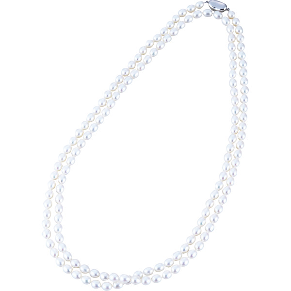 パールロングネックレス