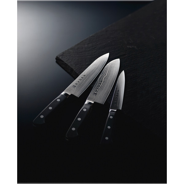 濃州孫六作 ダマスカス包丁３本セット