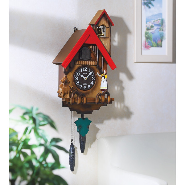 リズム　カッコー掛時計