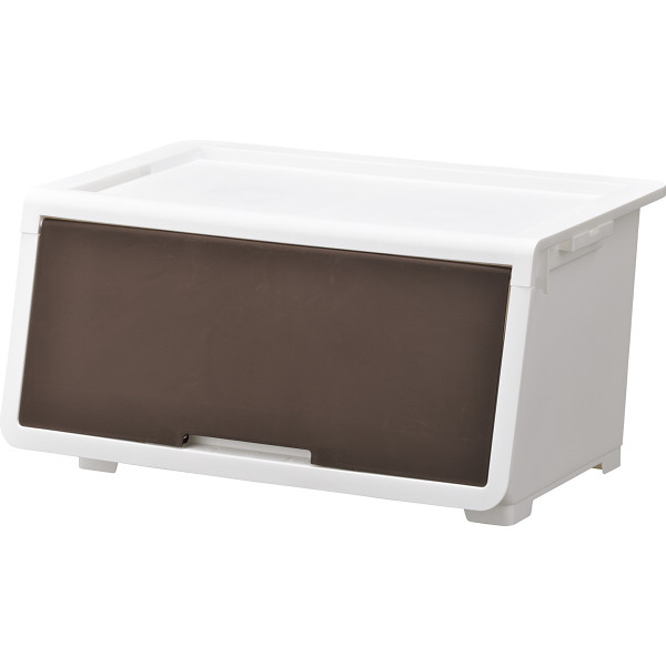 前開き収納６個組ダークブラウン