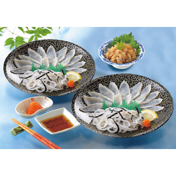 ふく刺身・とらふく塩辛セット