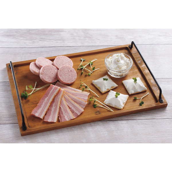 チーズとベーコンセット