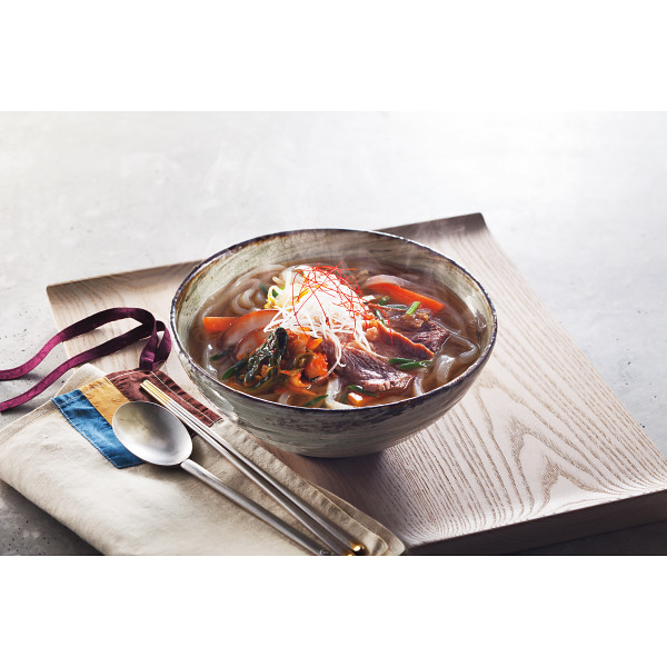 大阪鶴橋韓屋 韓国風塩カルビうどん（１２食）