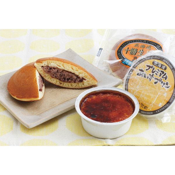 「乳蔵」北海道十勝生どら＆あいすプリン