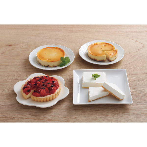 「乳蔵」３つのケーキセット