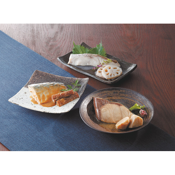 竹八　九州産のお魚と国産野菜の煮魚詰合せ