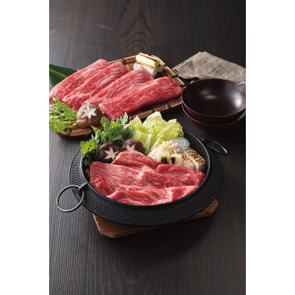 国産黒毛和牛　モモ　すき焼き用（４００ｇ）