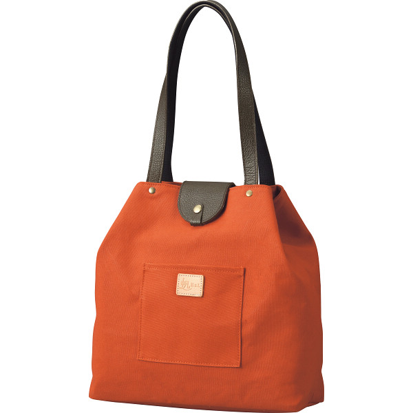 ＨａＬ 倉敷産帆布×姫路レザー Ａライントートテラコッタ