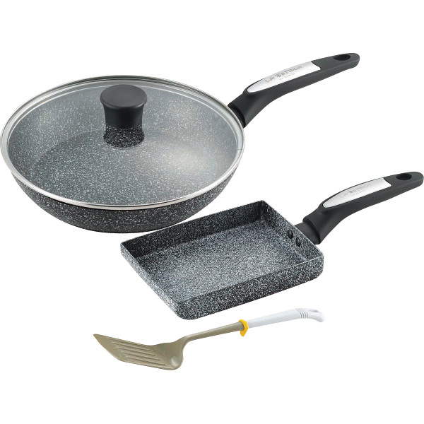 ラ・ベットラ ＩＨ対応フライパン（２６ｃｍ）＆玉子焼（ターナー付）
