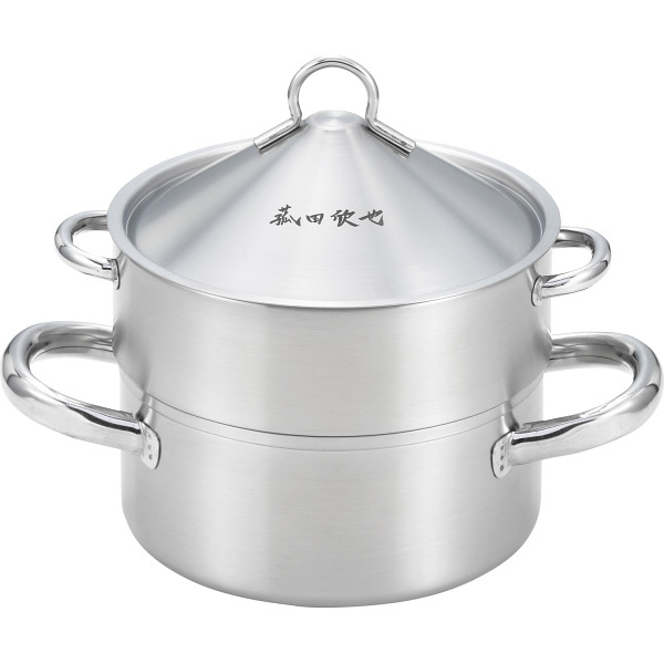 菰田欣也 飲茶蒸し鍋（１６ｃｍ）２段