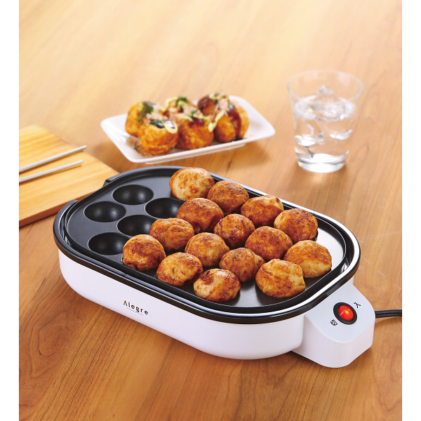 アレグレ 着脱式電気たこ焼器（２０穴）