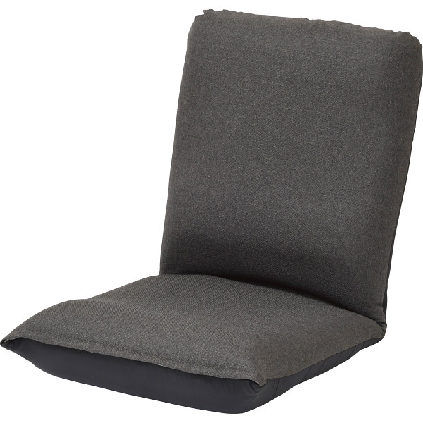 折りたたみ座椅子 グレーグレー